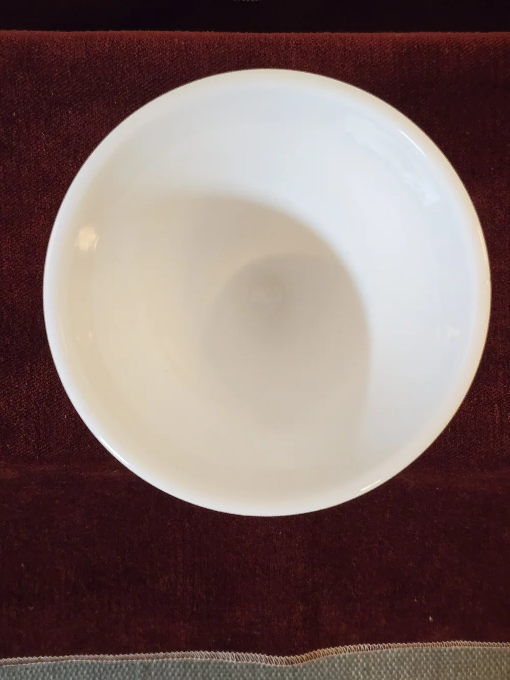 Vintage Imperial Glass Milk Glass Cape Cod Hobnail Pedestal Candy Dish Compote